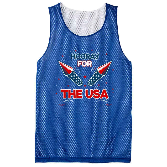 Hooray For The Usa Gift Mesh Reversible Basketball Jersey Tank