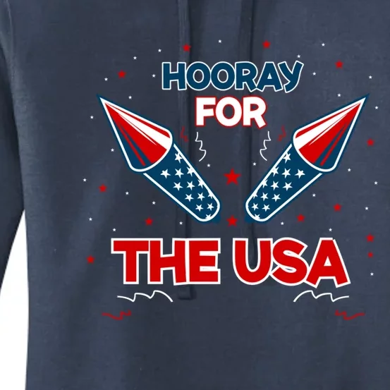 Hooray For The Usa Gift Women's Pullover Hoodie