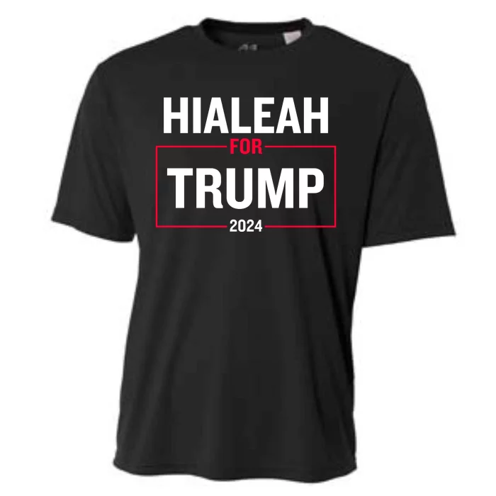 Hialeah For Trump 2024 Cooling Performance Crew T-Shirt