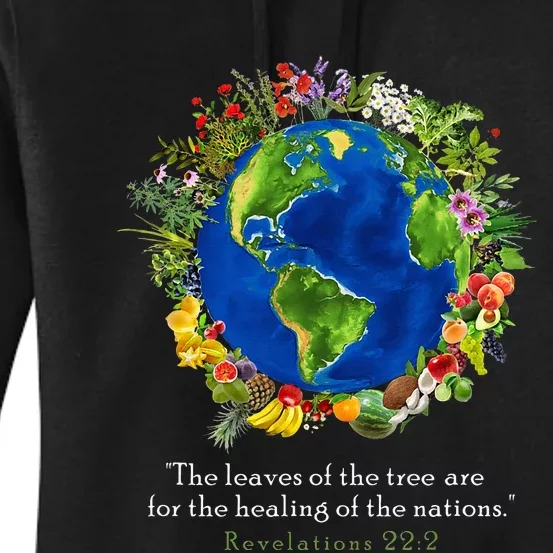 Healing For The Nations Revelations 222 Women's Pullover Hoodie