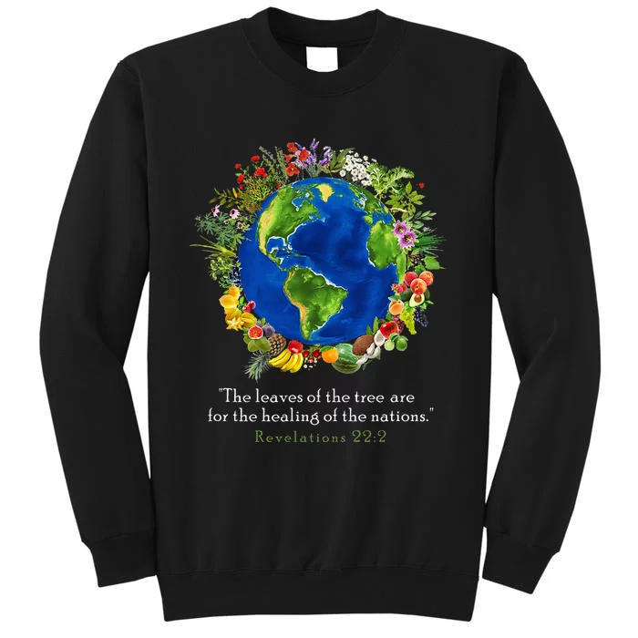 Healing For The Nations Revelations 222 Tall Sweatshirt