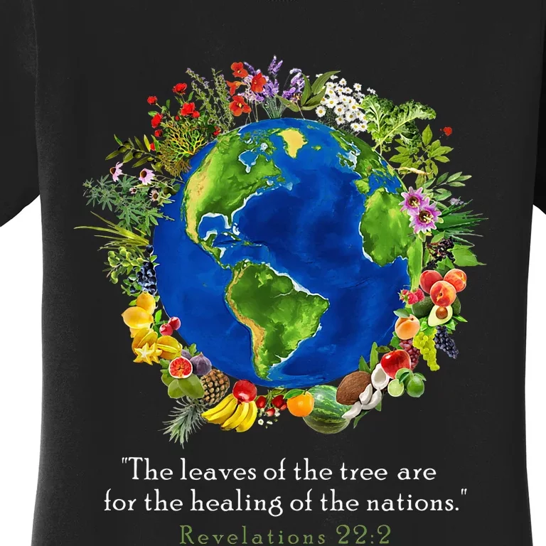 Healing For The Nations Revelations 222 Women's T-Shirt