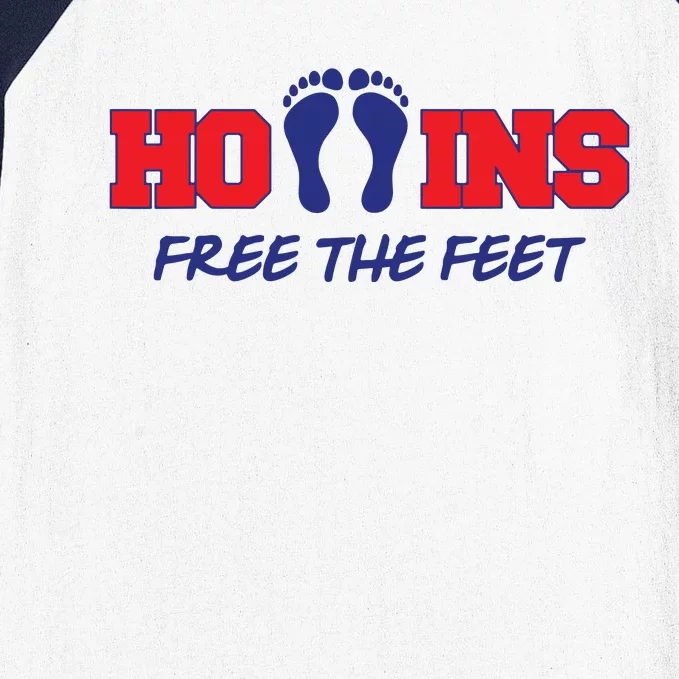 Hollins Free The Feet Baseball Sleeve Shirt