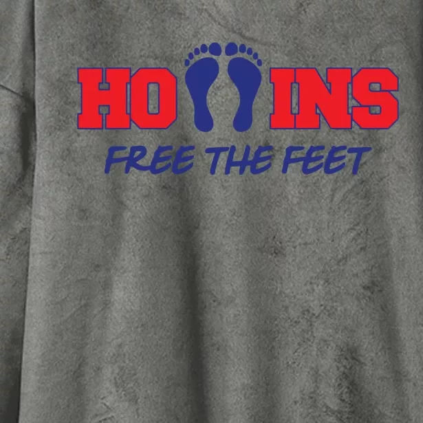 Hollins Free The Feet Hooded Wearable Blanket