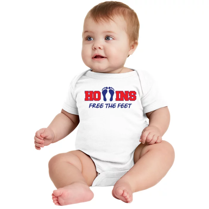 Hollins Free The Feet Baby Bodysuit