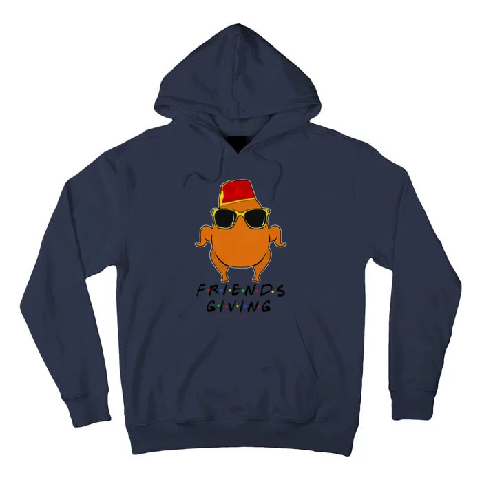 Happy Friendsgiving Turkey Thanksgiving For Friends Funny Tall Hoodie