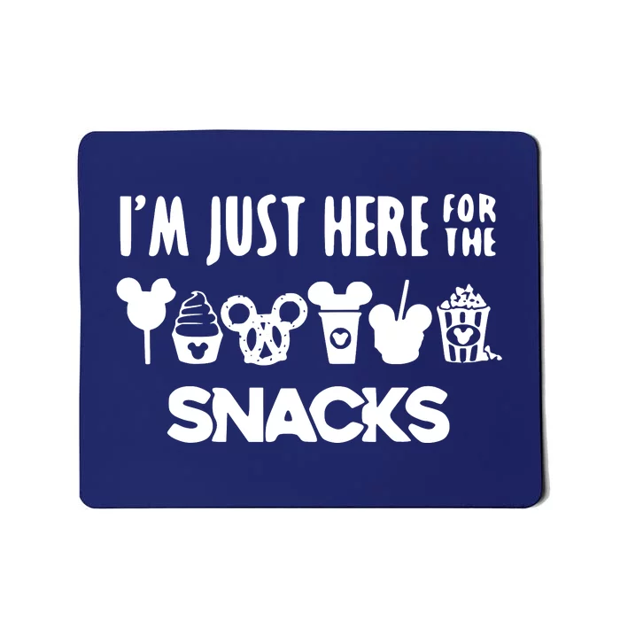 Here For The Snacks Family Vacation Mousepad