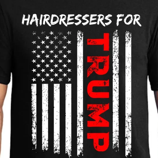 Hairdressers For Trump Take America Back Cool Gift Pajama Set