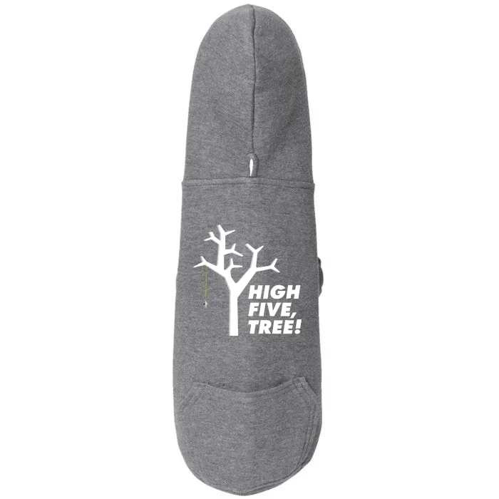 High Five, Tree! Doggie 3-End Fleece Hoodie