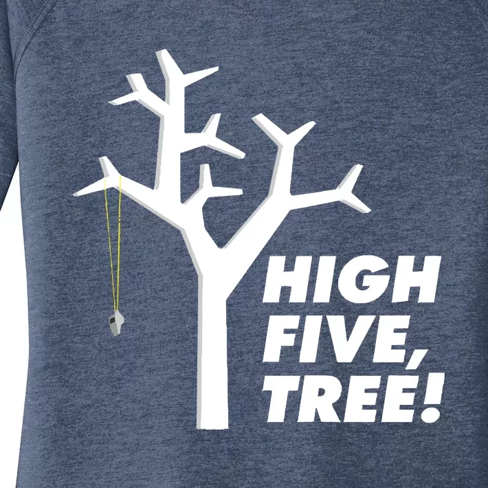 High Five, Tree! Women's Perfect Tri Tunic Long Sleeve Shirt