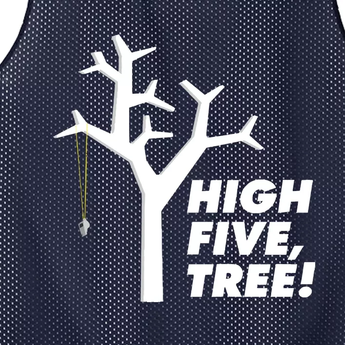 High Five, Tree! Mesh Reversible Basketball Jersey Tank