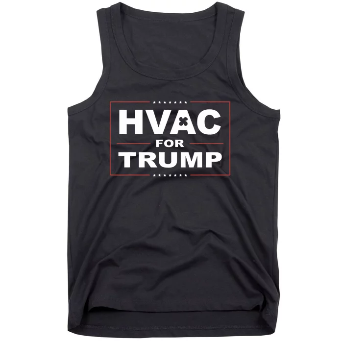 Hvac For Trump Political Apparel Tank Top