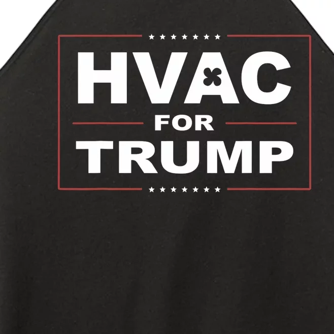 Hvac For Trump Political Apparel Women’s Perfect Tri Rocker Tank