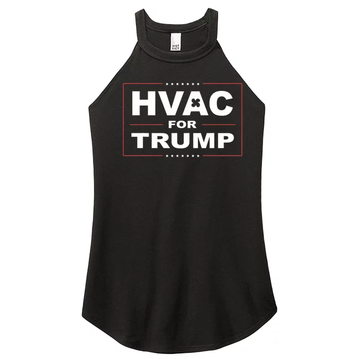 Hvac For Trump Political Apparel Women’s Perfect Tri Rocker Tank