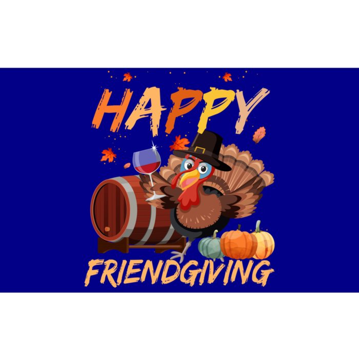 Happy Friendsgiving Turkey Friends Giving Thanksgiving Gift Bumper Sticker