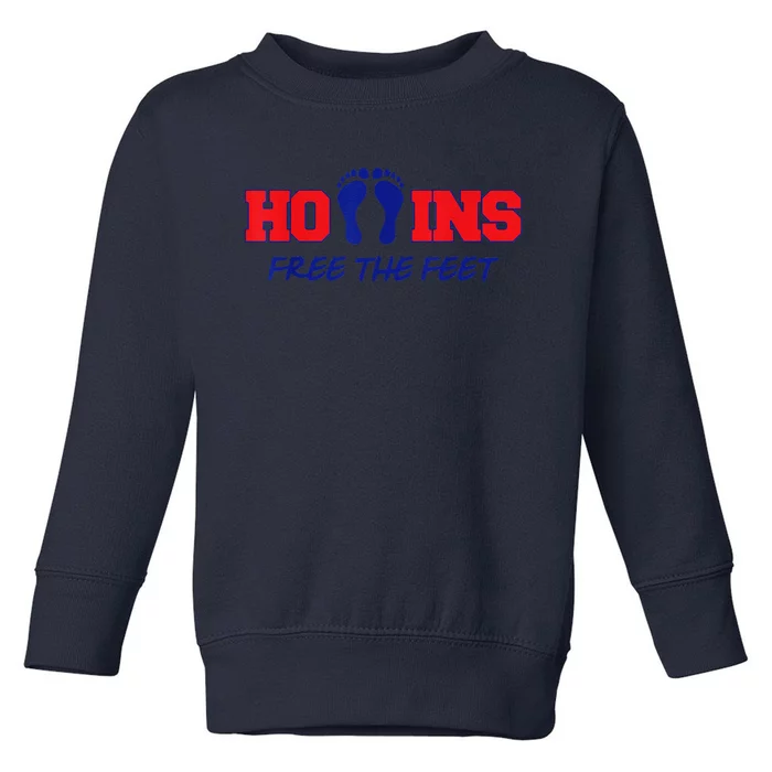 Hollins Free The Feet Toddler Sweatshirt