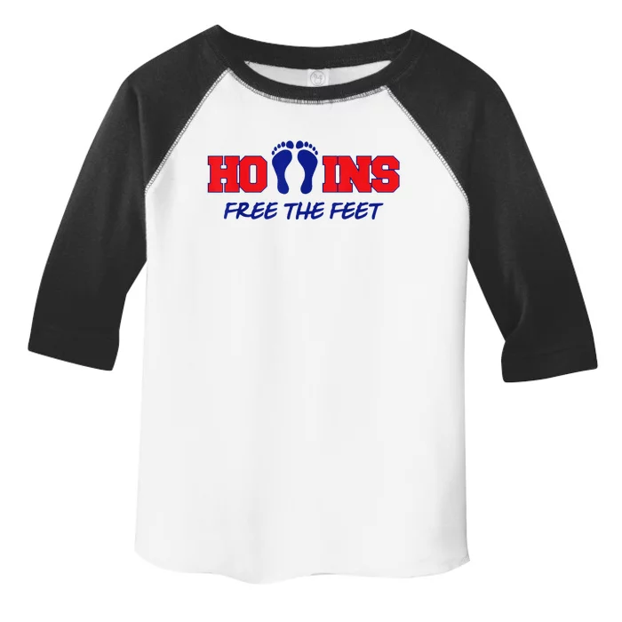 Hollins Free The Feet Toddler Fine Jersey T-Shirt