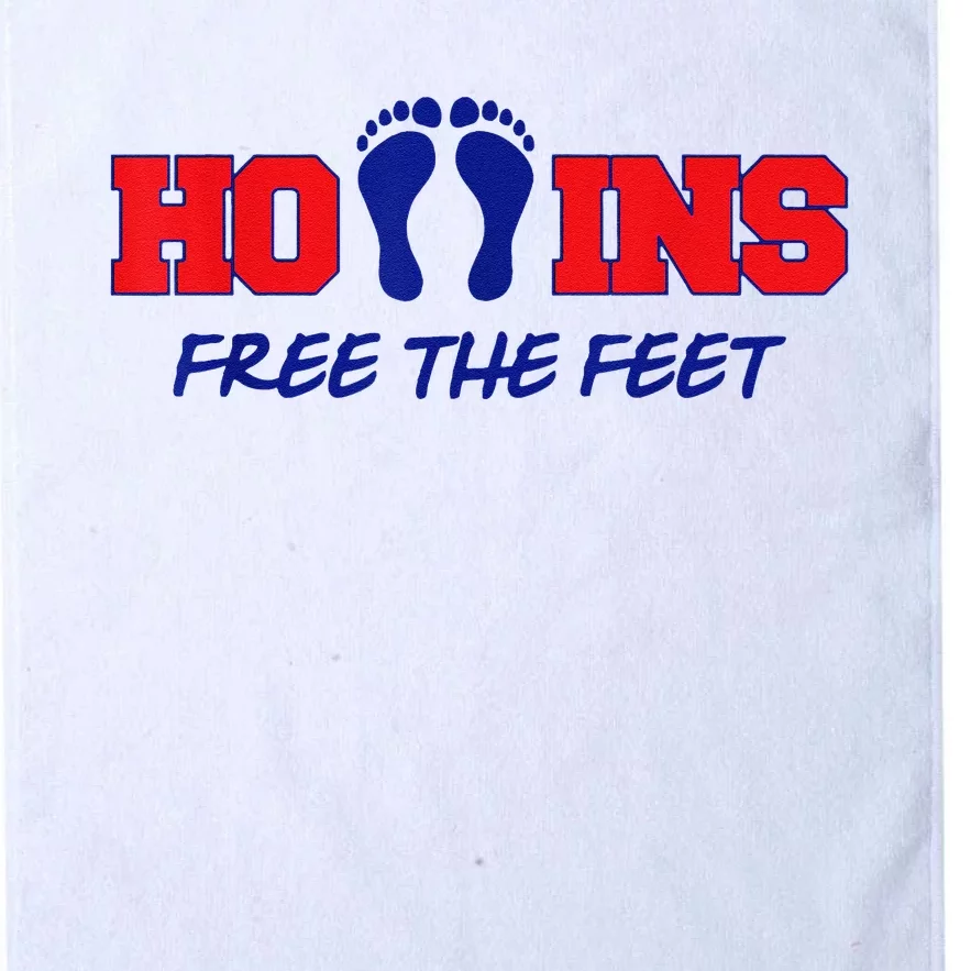 Hollins Free The Feet Platinum Collection Golf Towel