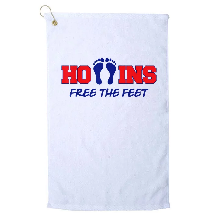 Hollins Free The Feet Platinum Collection Golf Towel