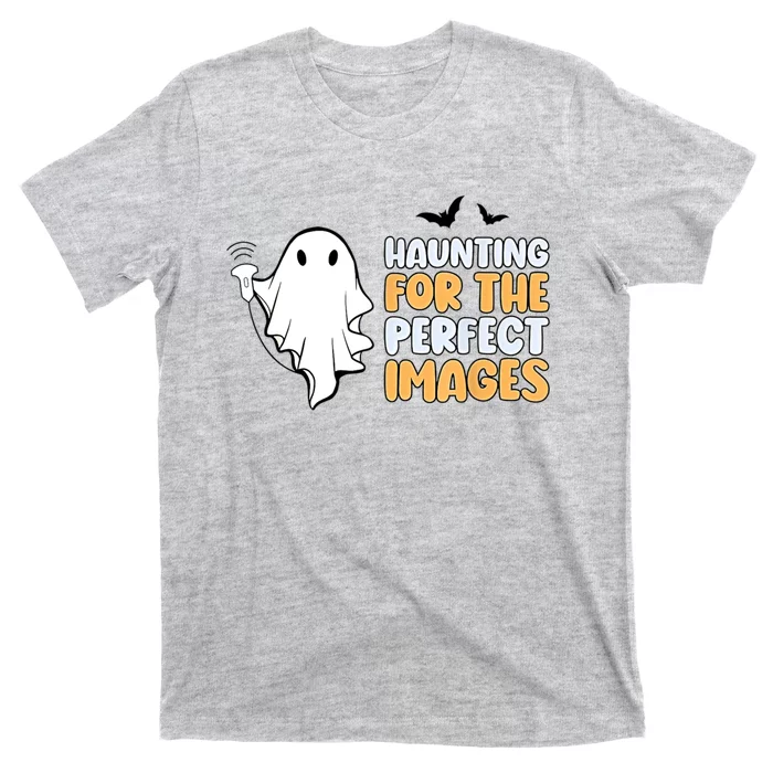 Haunting For The Perfect Images Ultrasound Tech Halloween T-Shirt