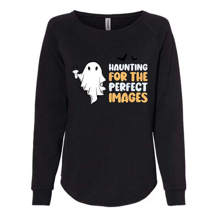 Haunting For The Perfect Images Ultrasound Tech Halloween Womens California Wash Sweatshirt