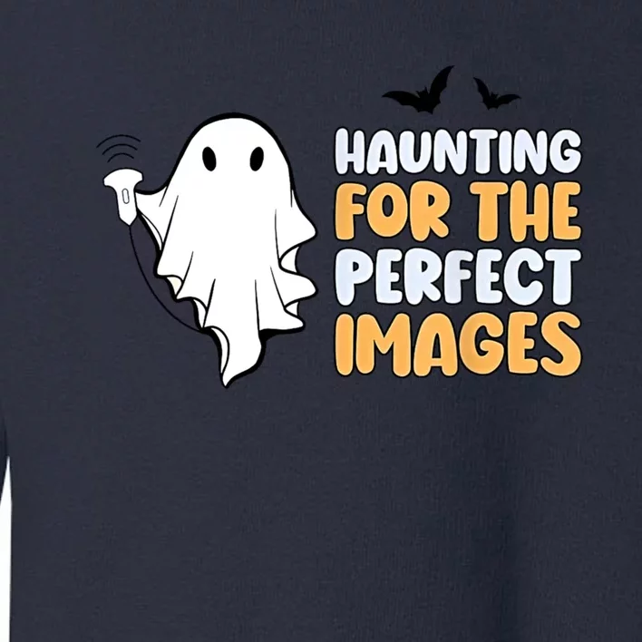 Haunting For The Perfect Images Ultrasound Tech Halloween Toddler Sweatshirt