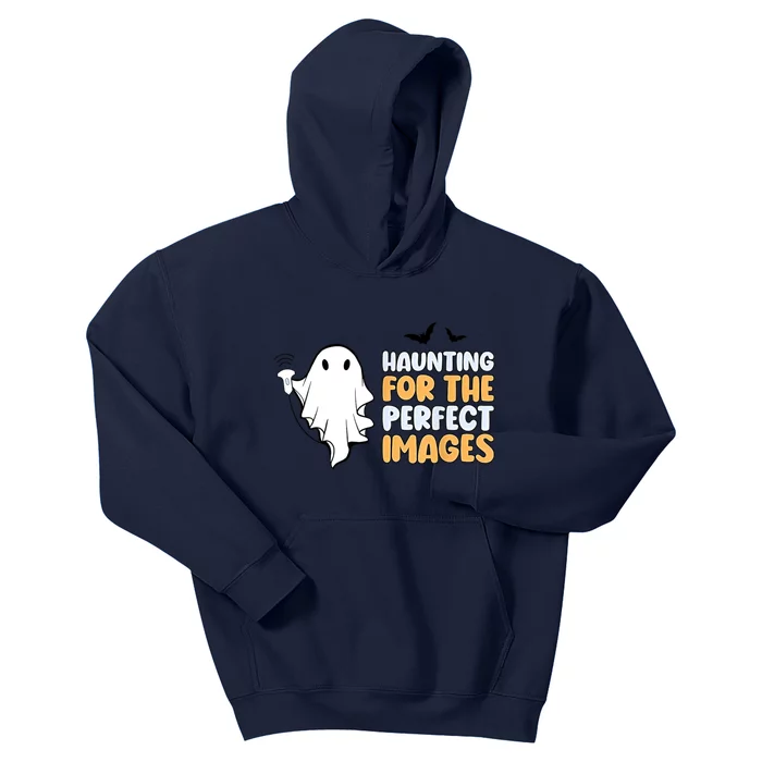 Haunting For The Perfect Images Ultrasound Tech Halloween Kids Hoodie