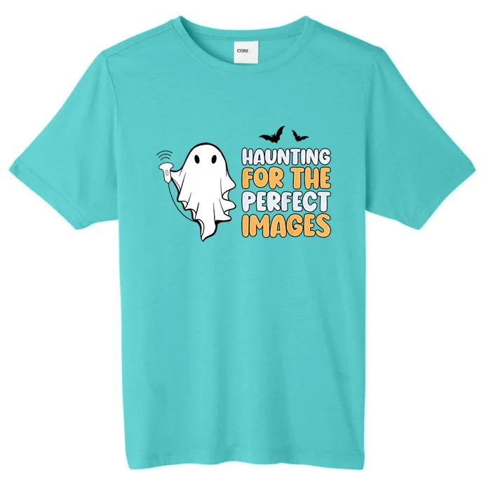 Haunting For The Perfect Images Ultrasound Tech Halloween ChromaSoft Performance T-Shirt