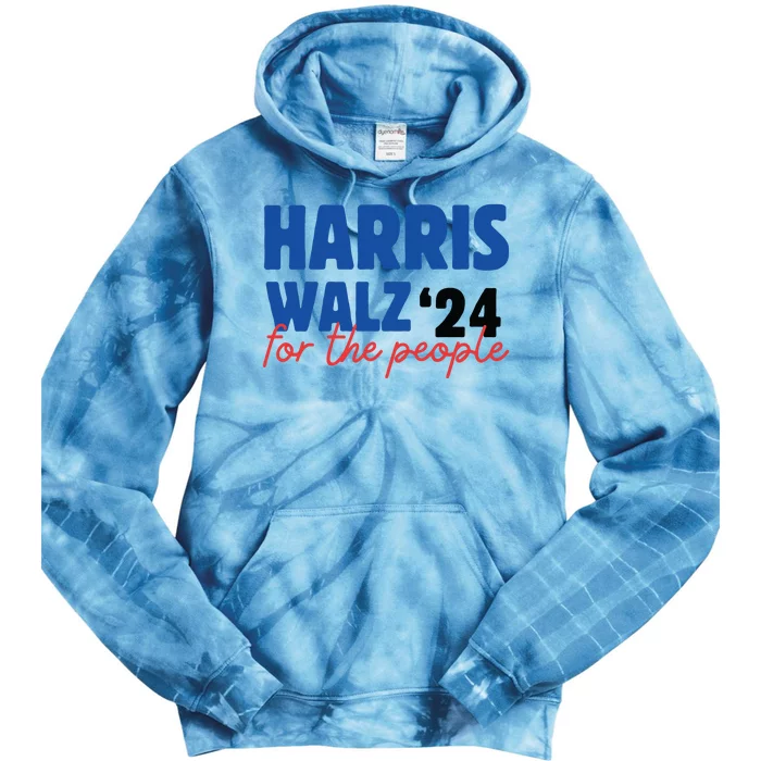 Harris For The People She Has My Vote Save Democracy Tie Dye Hoodie