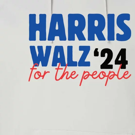 Harris For The People She Has My Vote Save Democracy Performance Fleece Hoodie