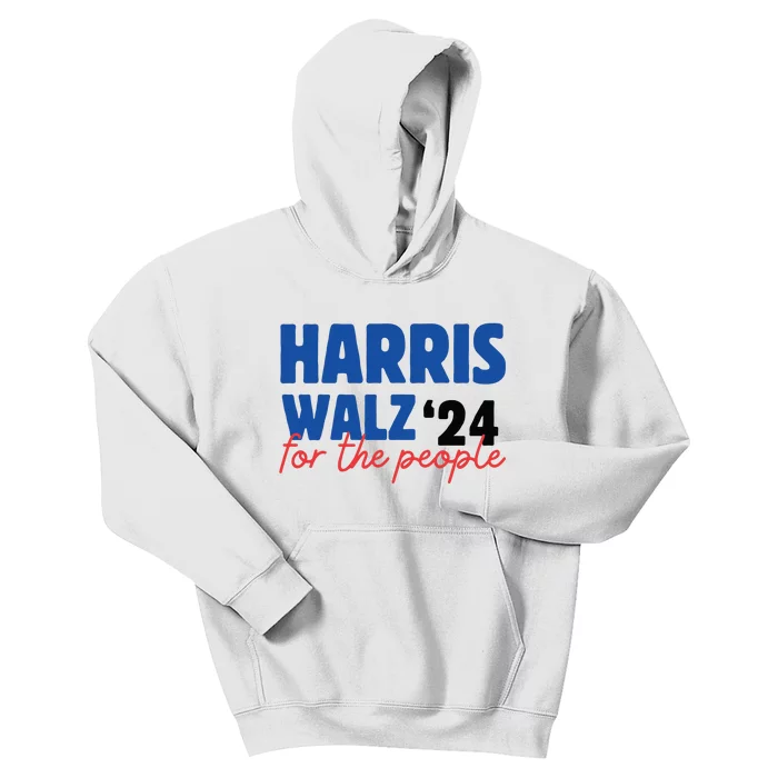 Harris For The People She Has My Vote Save Democracy Kids Hoodie