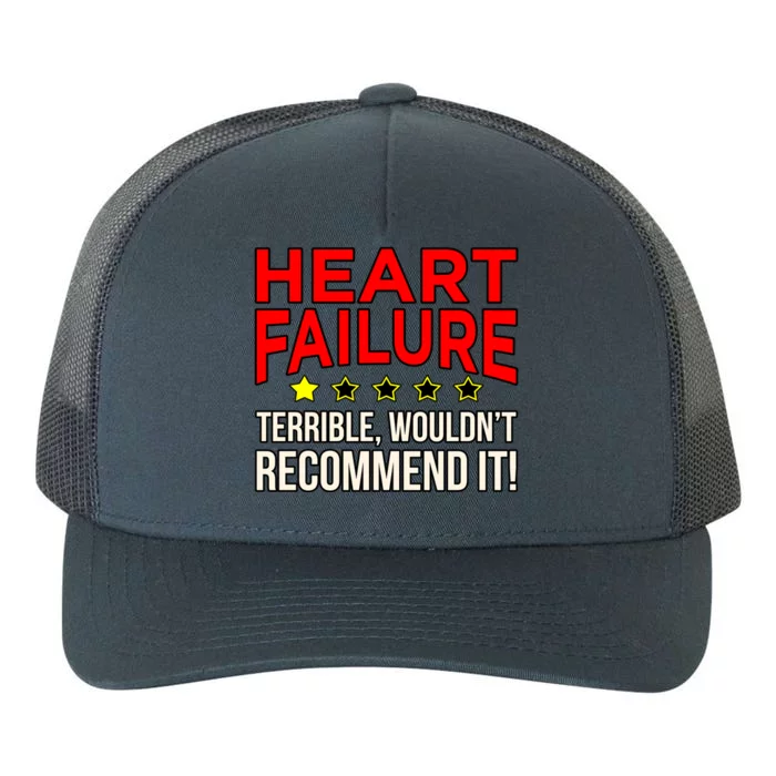 Heart Failure Terrible Hearts Disease Awareness Graphic Gift Yupoong Adult 5-Panel Trucker Hat