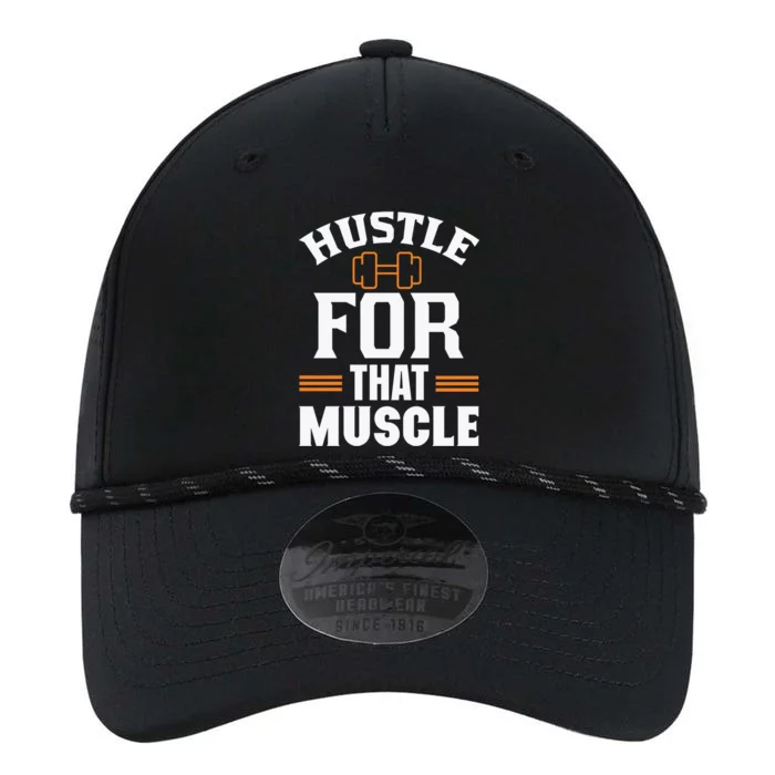 Hustle For That Muscle Workout Gym Exercise Meaningful Gift Performance The Dyno Cap