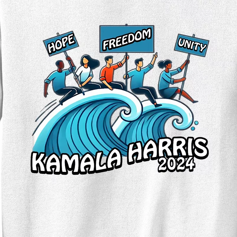 Hope Freedom Unity Elect Kamala Harris President 2024 Sweatshirt