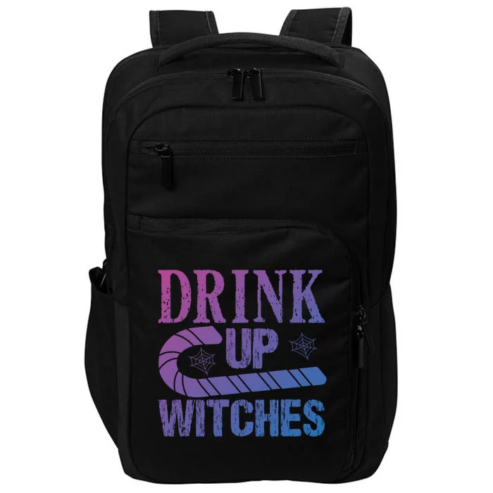 Halloween Funny Up Witches Gift Impact Tech Backpack