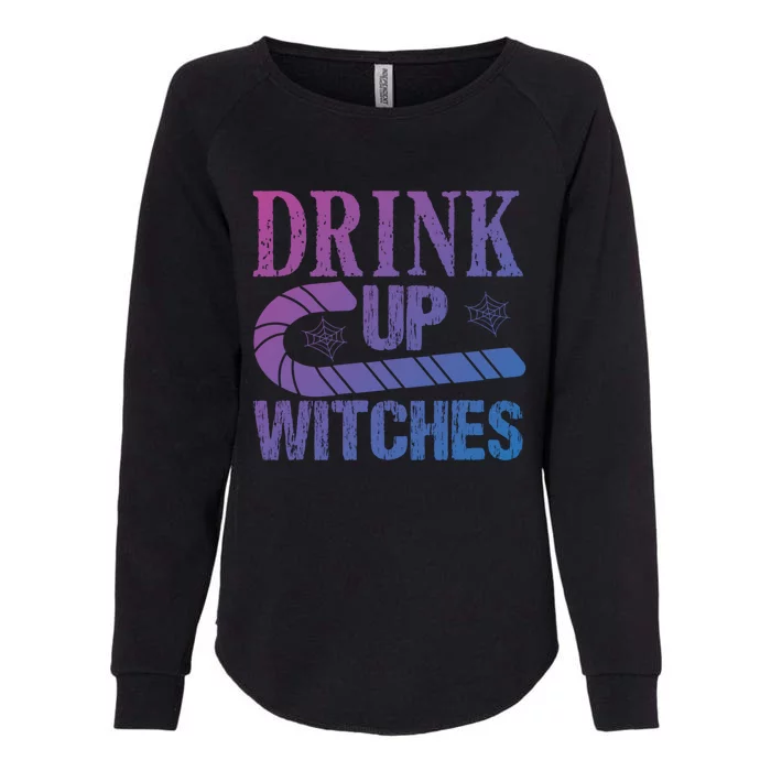 Halloween Funny Up Witches Gift Womens California Wash Sweatshirt