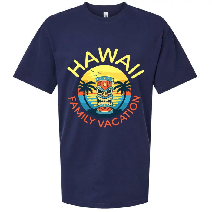 Hawaii Family Vacation Gift Sueded Cloud Jersey T-Shirt