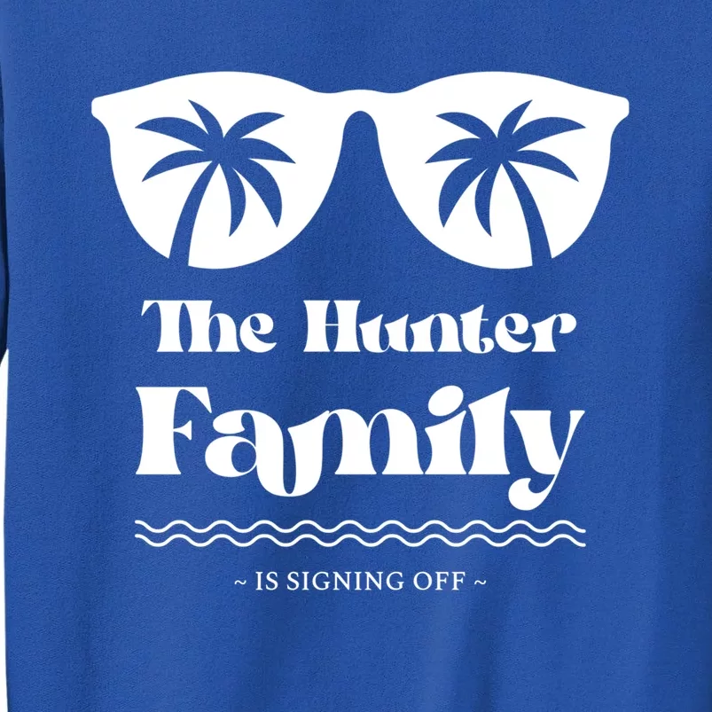 Hunter Family Vacation Matching Family Group Gift Sweatshirt