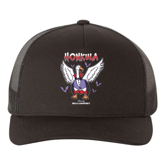 Honkula Funny Vampire Halloween Goose Meme Honkus Ponkus Yupoong Adult 5-Panel Trucker Hat