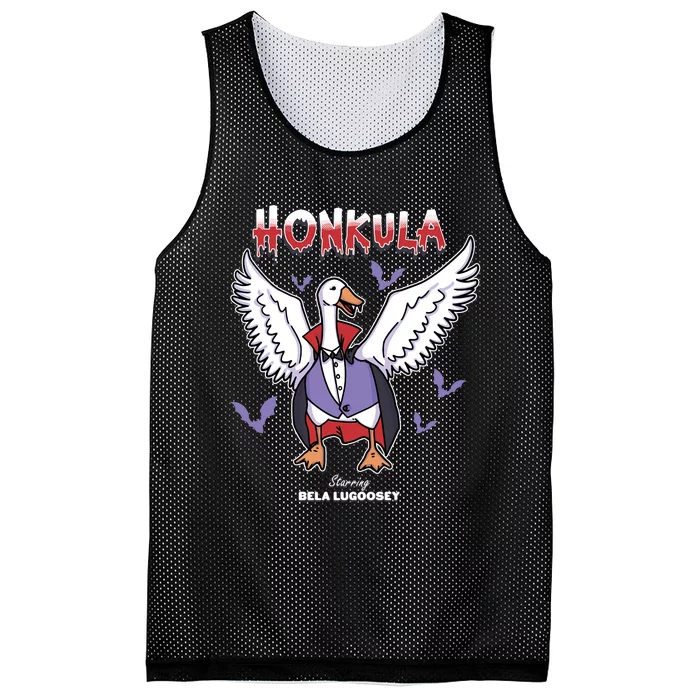 Honkula Funny Vampire Halloween Goose Meme Honkus Ponkus Mesh Reversible Basketball Jersey Tank