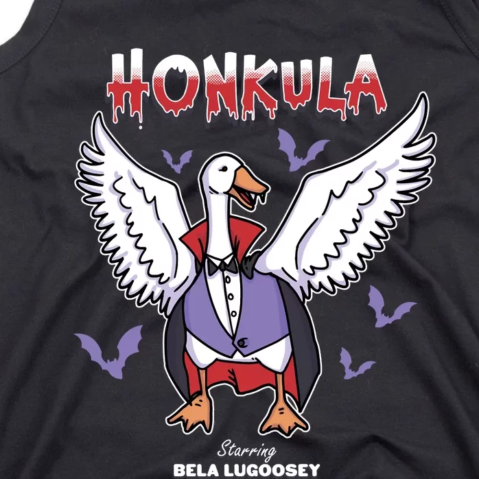 Honkula Funny Vampire Halloween Goose Meme Honkus Ponkus Tank Top