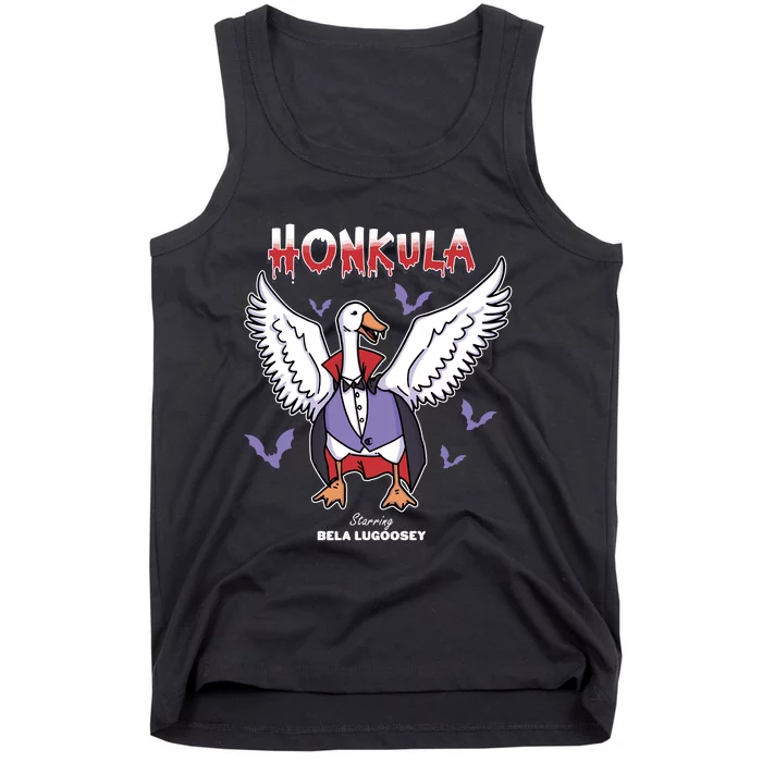 Honkula Funny Vampire Halloween Goose Meme Honkus Ponkus Tank Top