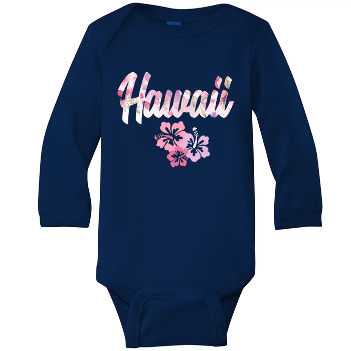 Hawaii Family Vacation Matching Cool Gift Baby Long Sleeve Bodysuit