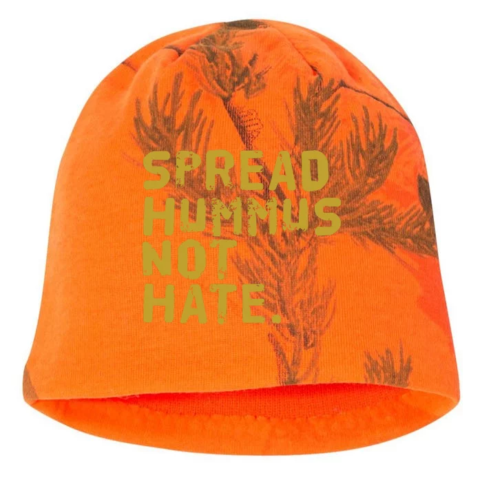 Hummus Funny Vegan Vegetarian Spread Hummus Kati - Camo Knit Beanie