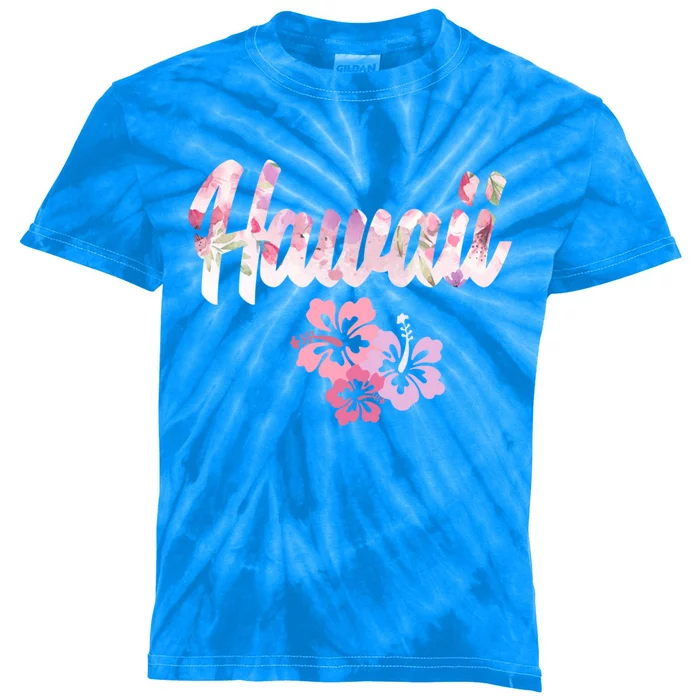 Hawaii Family Vacation Matching Gift Kids Tie-Dye T-Shirt