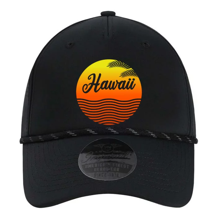 Hawaii Family Vacation Matching Sunset Illustration Gift Performance The Dyno Cap