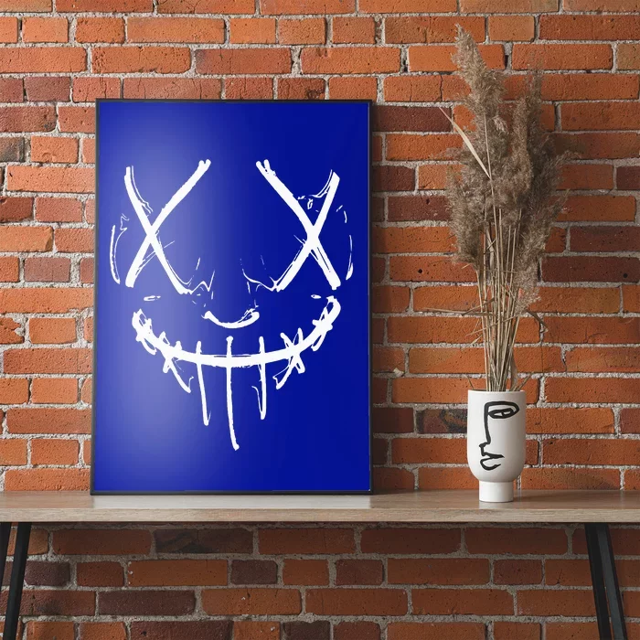 Horror Face With Purge Optics Poster