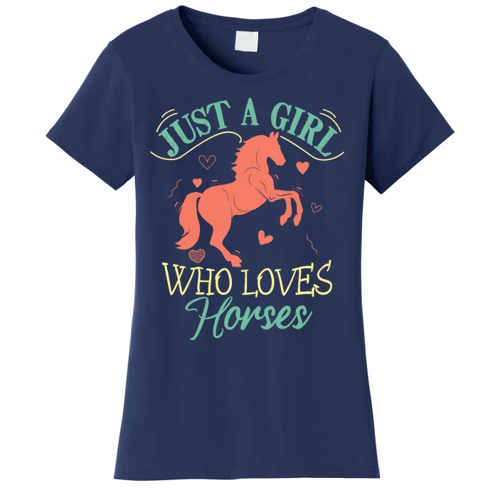 Horse For Wo Teens Girl Horse Lover Women's T-Shirt