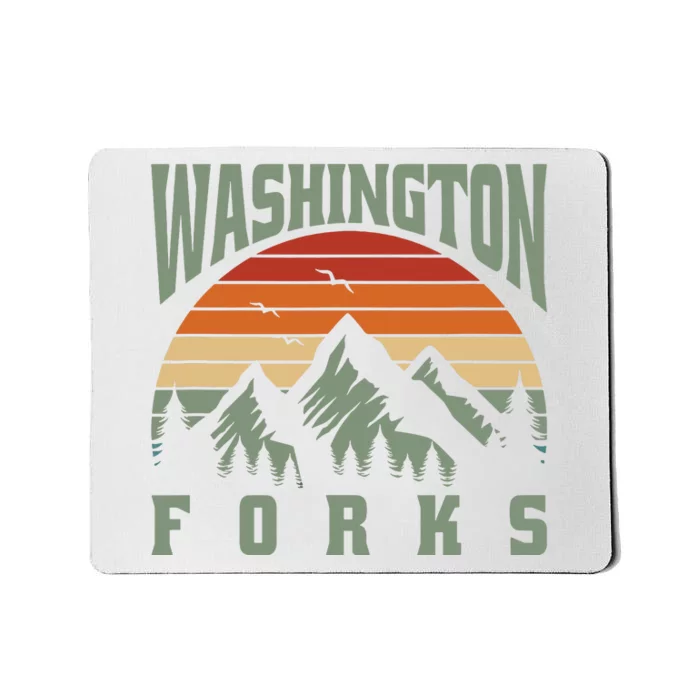 Home Funny Washington Forks Mousepad