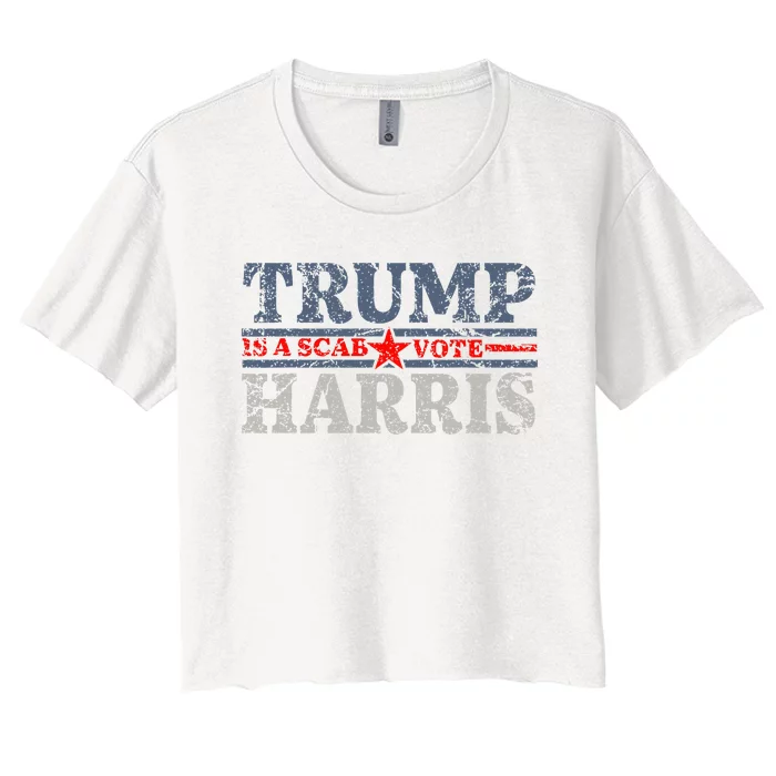 Harris For Ward 2024 Women's Crop Top Tee